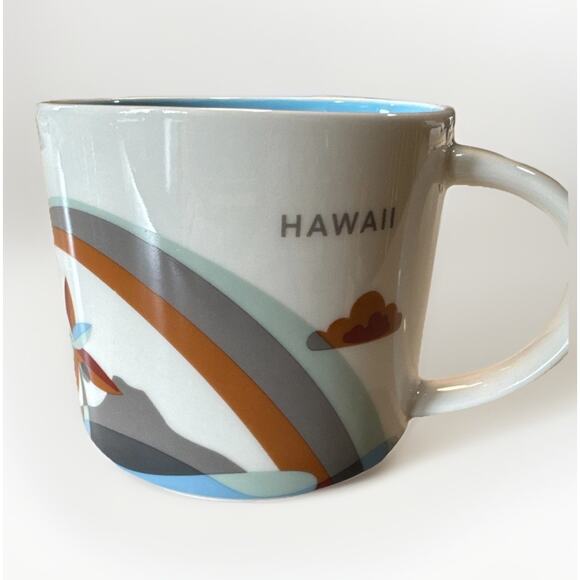 Starbucks 2015 Hawaii Coffee Mug Cup You Are Here Collection 14 oz - Picture 1 of 4